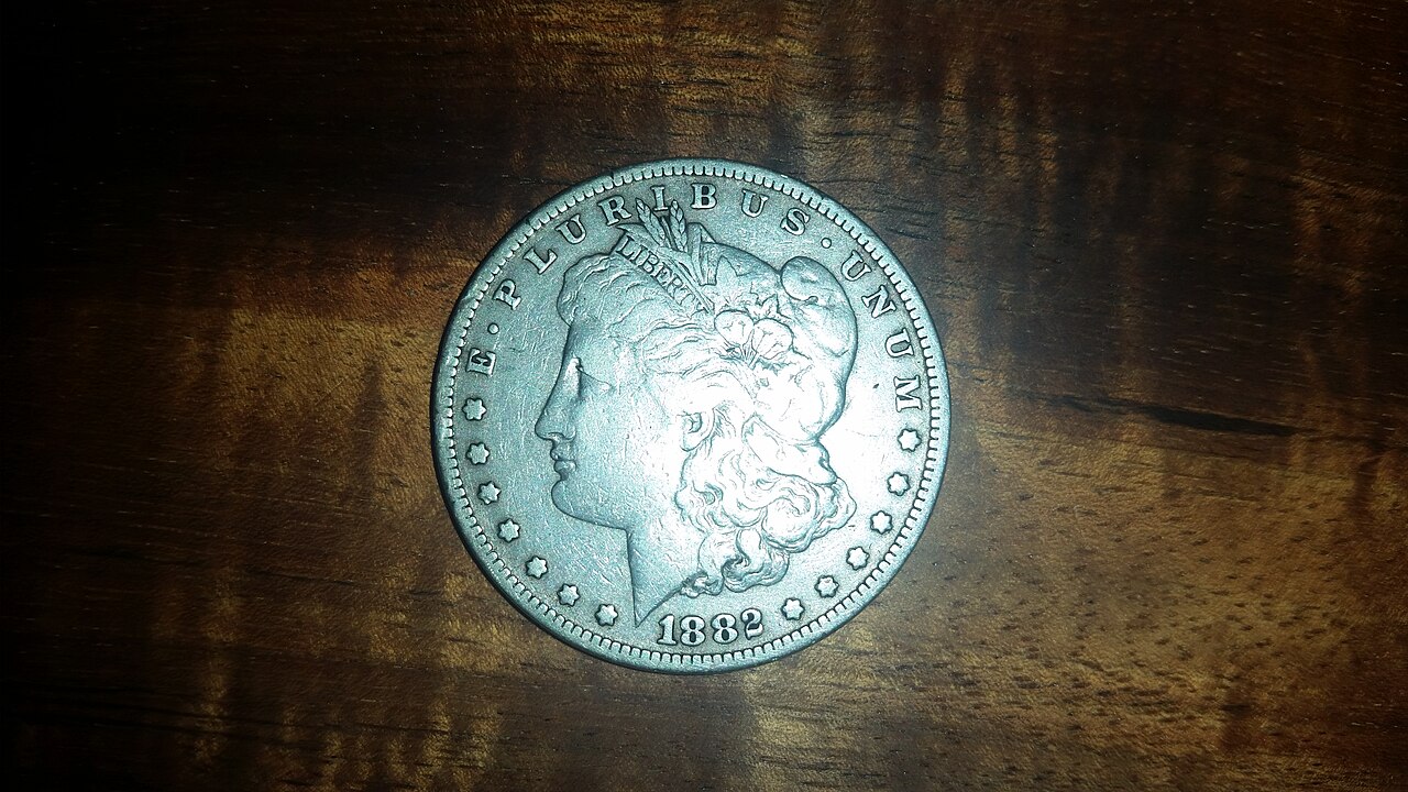 Morgan dollar hair detail comparison